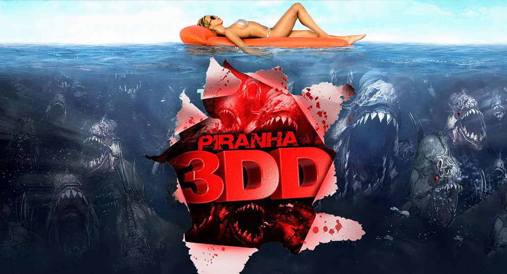 piranha in 3D
