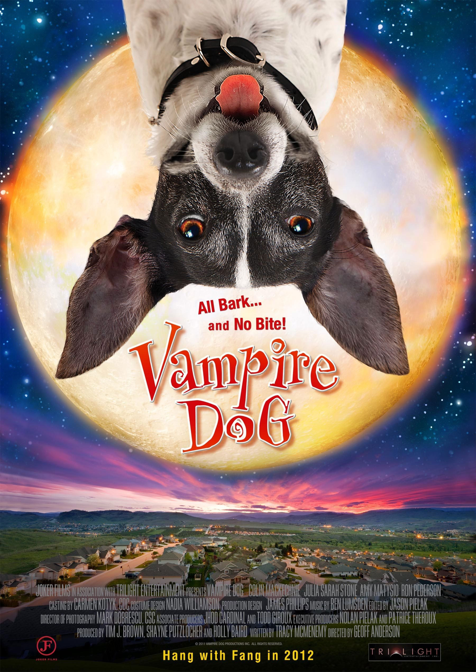 vampire dog in 3D